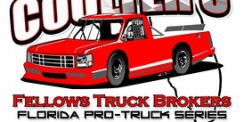 The Joey Coulter Fellows Truck Brokers Pro-Trucks roll into the Dale for Race #11
